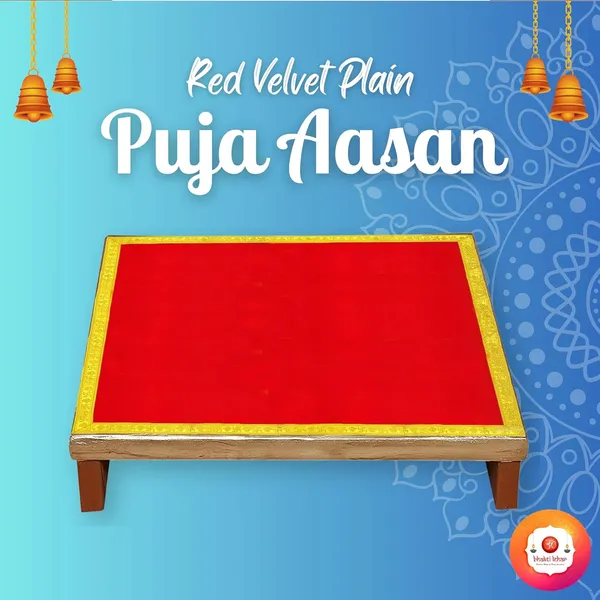 Big_Large_Size_Plain_Red_&_Velvet_Pooja_Aasan_Cloth/Chowki_Aasan_Kapda_Mat_for_Puja_Table,_Home_Mandir_and_Temple_-_Pack_of_2__(1/2_Meter)