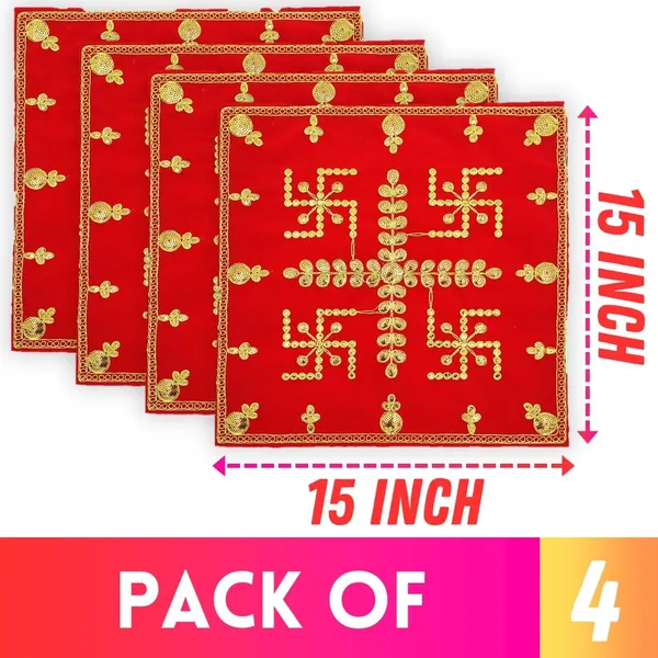 Embroidered_Red_&_Velvet_Cloth_for_Pooja_and_God_Idol/Puja_Aasan_Kapda/Chawki_Altar_Red_Puja_Cloth_for_Mandir,_Temple_and_Other_Puja_Rituals_-_Pack_of_4__(15_x_15_Inch)