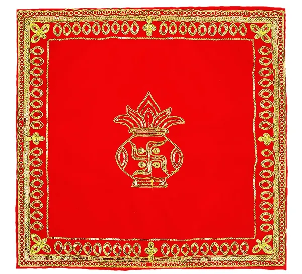 Embroidered_Swastik_Kalash_Jari_Design_Red_&_Velvet_Pooja_Aasan_Cloth_for_God_Mandir,_Idols_Sitting,_Home_Mandir,_Temple_and_Pooja_Ghar_-_Pack_of_1__(18_x_18_Inch)