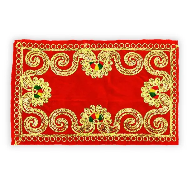 Embroidered_Red_&_Velvet_Cloth_for_Pooja_and_God_Idol/Puja_Aasan_Kapda/Chawki_Altar_Red_Puja_Cloth_for_Mandir,_Temple_and_Other_Puja_Rituals_-_Pack_of_1__(6_x_9_Inch)