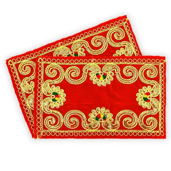 Embroidered_Red_&_Velvet_Cloth_for_Pooja_and_God_Idol/Puja_Aasan_Kapda/Chawki_Altar_Red_Puja_Cloth_for_Mandir,_Temple_and_Other_Puja_Rituals_-_Pack_of_2__(6_x_9_Inch)