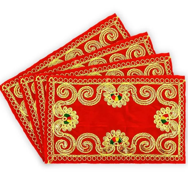 Embroidered_Red_&_Velvet_Cloth_for_Pooja_and_God_Idol/Puja_Aasan_Kapda/Chawki_Altar_Red_Puja_Cloth_for_Mandir,_Temple_and_Other_Puja_Rituals_-_Pack_of_4__(6_x_9_Inch)