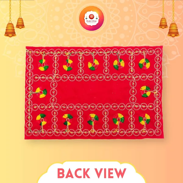 Red_Premium_Range_Of_Pooja_Accessories_EmbroideRed_&_Velvet_Pooja_Aasan_Cloth_for_God_Puja_Chowki_Mandir,_Temple_and_Bhagwan_(6"_X_9"_Inch,_)