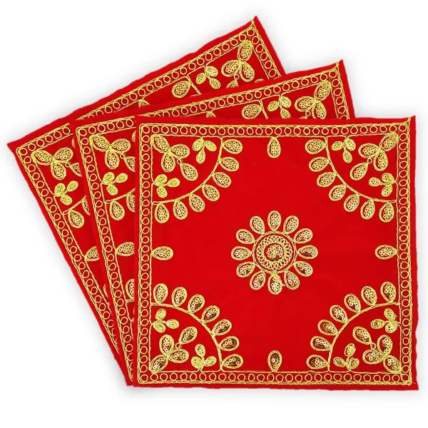 Embroidered_Red_&_Velvet_Cloth_for_Pooja_and_God_Idol/Puja_Aasan_Kapda/Chawki_Altar_Red_Puja_Cloth_for_Mandir,_Temple_and_Other_Puja_Rituals_-_Pack_of_3__(9_x_9_Inch)