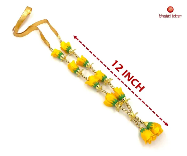 Premium_Range_Of_Pooja_Accessories__(Size:_12_Inch)_Artificial_Yellow_Rose_Garland_for_Photo_Frame_|_Handmade_Gulab_Pearl_Moti_Artificial_Flower_Mala_for_God_Idols