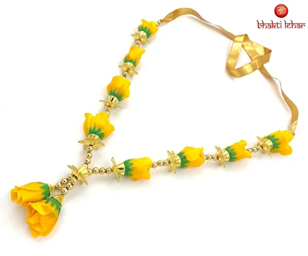 Premium_Range_Of_Pooja_Accessories__(Size:_12_Inch)_Artificial_Yellow_Rose_Garland_for_Photo_Frame_|_Handmade_Gulab_Pearl_Moti_Artificial_Flower_Mala_for_God_Idols