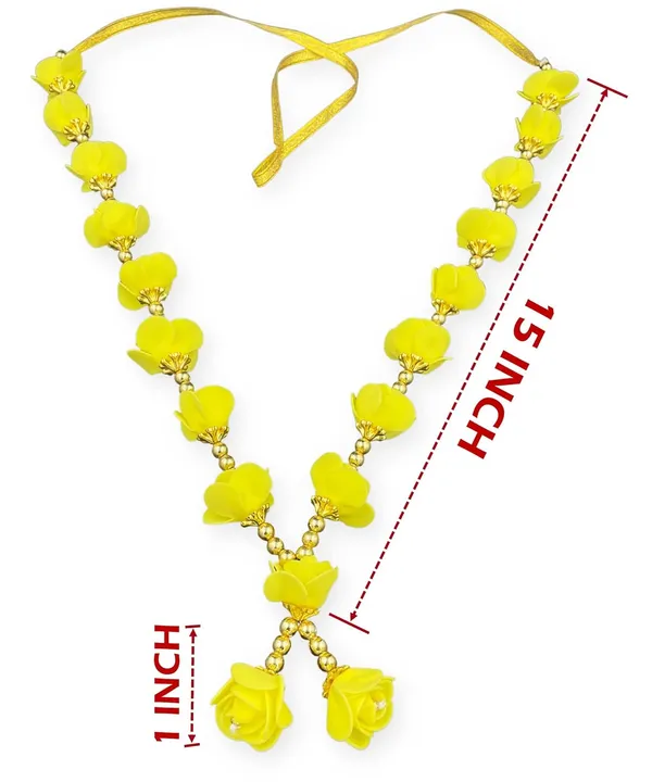 Artificial_Yellow_Foam_Rose_Flower_Garland_for_Photo_Frame_and_God_Idol/Pearl_Moti_Gulab_Mala_Haar_for_Loved_Ones__(Size:_16_Inch)