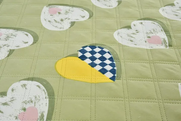 _Cotton_3Piece_Quilted_King_Size_Bedcover/Bedsheet_Set_with_3_Layer_Frill_2_Pillow_Covers_Soft_weight_(72"x_84"_Inches_Plus_3_Layers_of_16_Inches_Frill)_Royal_