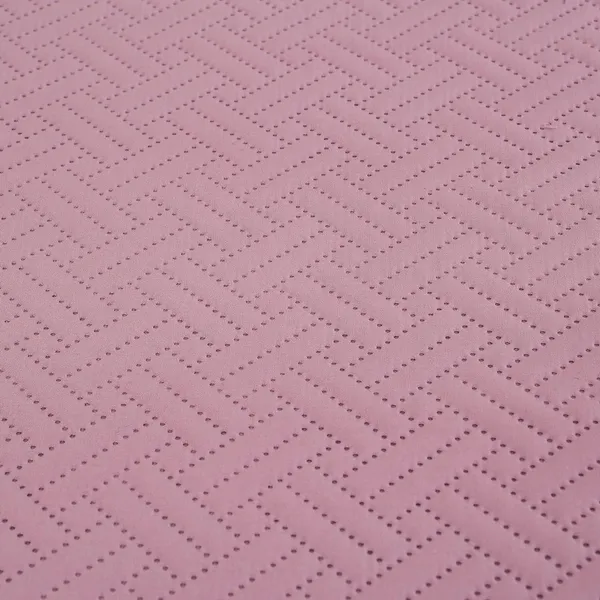 All_Weather_3_Pcs_100%_Cotton_Ultrasonic_280_Tc_Solid_King_Size_Quilted_Bed_Cover/Bedsheet_with_2_Pillow_Case_(LuxuriousMauve_90X100_Inches_254X228_cm)