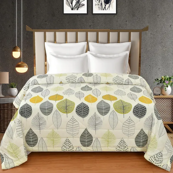 Rotary_Printed_Micro_Fiber_Comforter,_Dohar,_Quit,_Double_Bed,_Double_Weaved,_Washable,_Hypoallergenic_Skin_Friendly_(200_GSM_Almond,_90x95_INCHES)