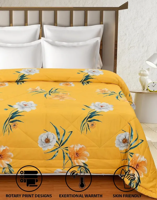Rotary_Printed_Micro_Fiber_Comforter,_Dohar,_Quit,_Double_Bed,_Double_Weaved,_Washable,_Hypoallergenic_Skin_Friendly_(Ivory,_90x95_INCHES)