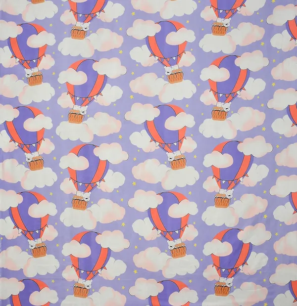 Microfiber_Wrinkle_Free_Soft_for_Kids_(Single_Bed_King_Size_6X90_Inches)_Cartoon_Printed,_Single_Bed_Hot_Balloon_Printed_Kids_Bedsheet_for_Boys_&_Girls_Room
