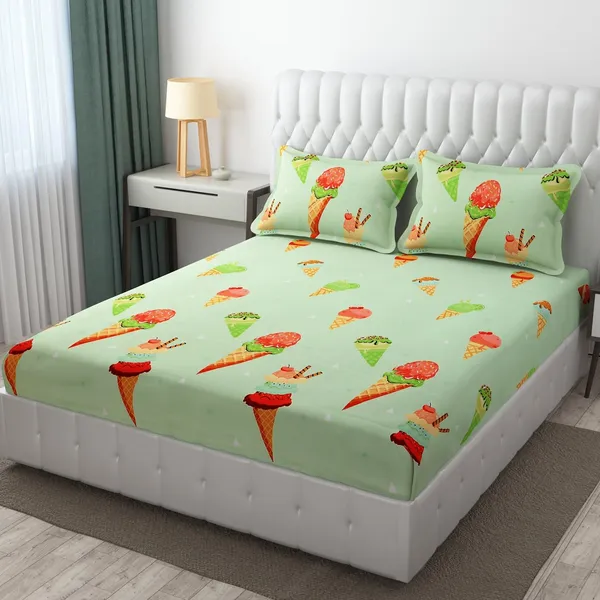 Microfiber_Wrinkle_Free_Soft_Hypoallergenic,_Cartoon_Printed,_Double_Bed_King_Size_Softy_Printed_Kids_Bedsheet_for_Boys_&_Girls_Room_(90x95_Inches)