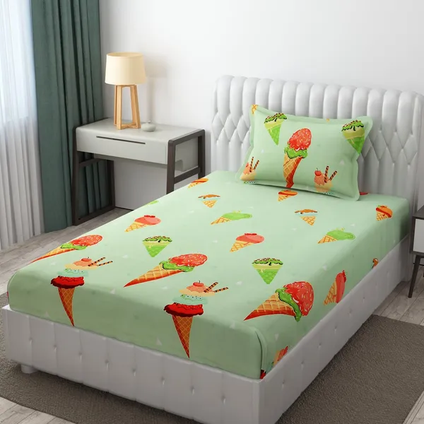 Microfiber_Wrinkle_Free_Soft_for_Kids_(Single_Bed_King_Size_6X90_Inches)_Cartoon_Printed,_Single_Bed_Softy_Printed_Kids_Bedsheet_for_Boys_&_Girls_Room