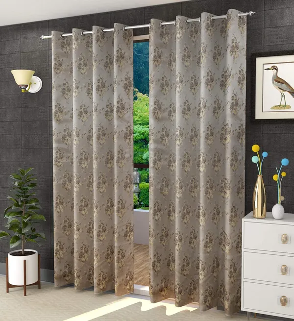 Premium_Jacquard_Jute_Floral_Room_ening_Curtains_with_Rust_Free_Eyelet_Rings_for_Living_Room,_Offices,_Latest_Modern_Parde_for_Living_Room_Bedroom_(Set_of_2)