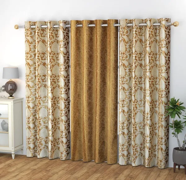 Polyester_Curtain_Set_with_Floral_Print_Suitable_for_Living_Room,_Bedroom,_Offices_Curtain_(Set_of_3)