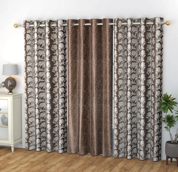 Polyester_Curtain_Set_with_Floral_Print_Suitable_for_Living_Room,_Bedroom,_Offices_Curtain_(Set_of_3)