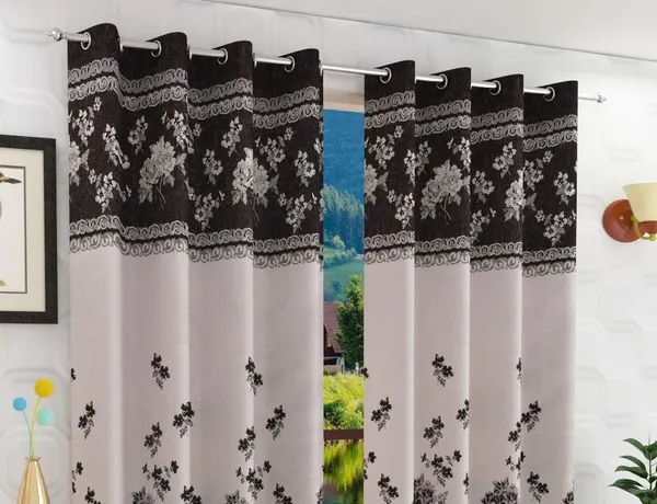 Premium_Jute_Stirpe_Natural_Feel_Fabric_Solid_Room_ening_Eyelet_with_Hypoallergenic_Curtains_for_Living_Room
