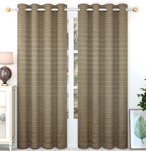 Premium_Jute_Stirpe_Natural_Feel_Fabric_Solid_Room_ening_Eyelet_with_Hypoallergenic_Curtains_for_Living_Room_Curtain_(Set_of_2)