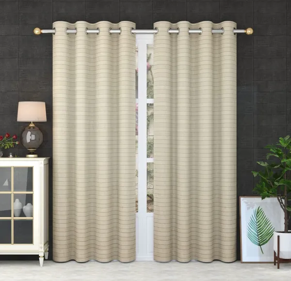 Premium_Jute_Stirpe_Natural_Feel_Fabric_Solid_Room_ening_Eyelet_with_Hypoallergenic_Curtains_for_Living_Room_Curtain_(Set_of_2)