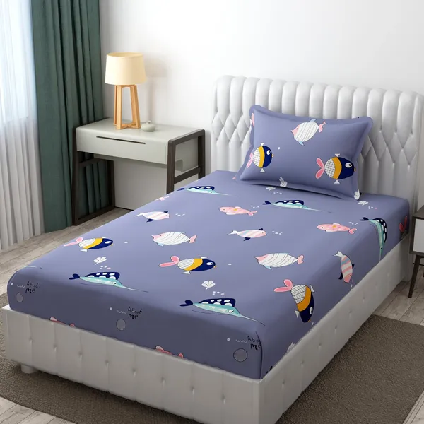Kids_Cartoon_Motivational_Dream_Big_Print_bedsheet_1_Single_Bedsheet_with_1_Pillow_Cover_Size_60_inch_x_90_inch