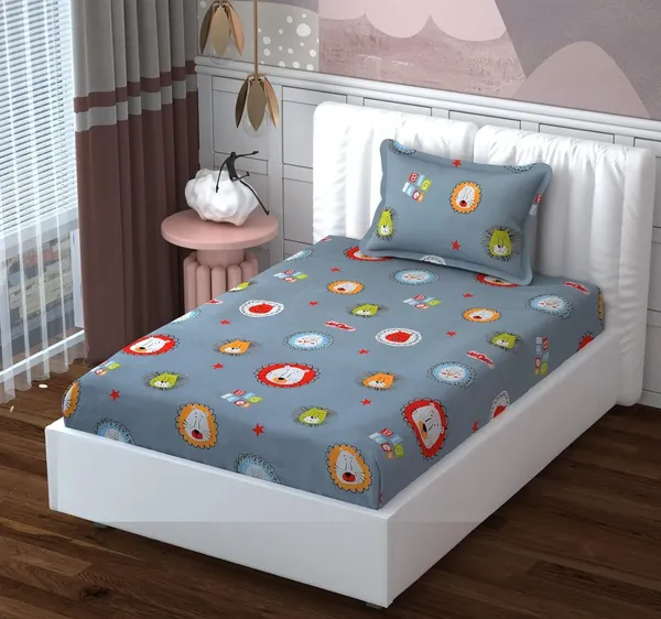 Kids_Cartoon_Supersoft_Lion_Print_bedsheet_1_Single_Bedsheet_with_1_Pillow_Cover_Size_60_inch_x_90_inch