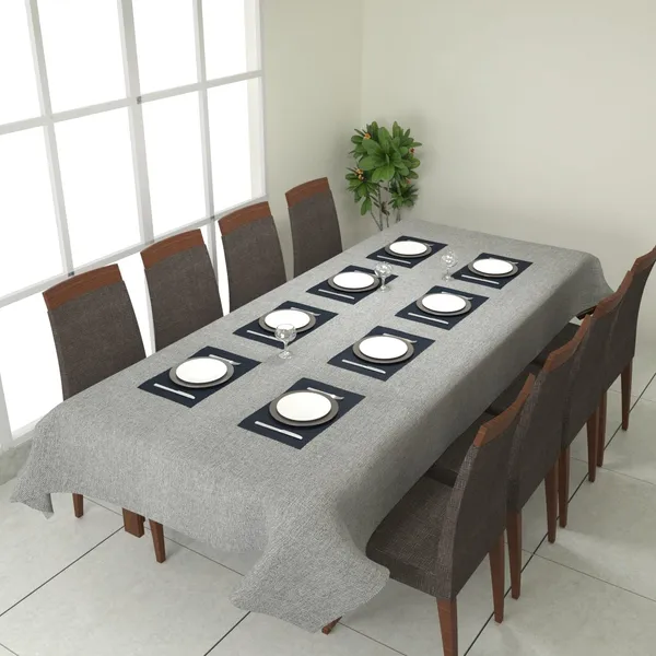 Washable_Jute_Fabric_Solid_Square_Table_Cover_Heat_Resistant_Table_Cover_for_Home,_Restaurant_Table/Dining_Table_8_Seater_50_x_110_inches
