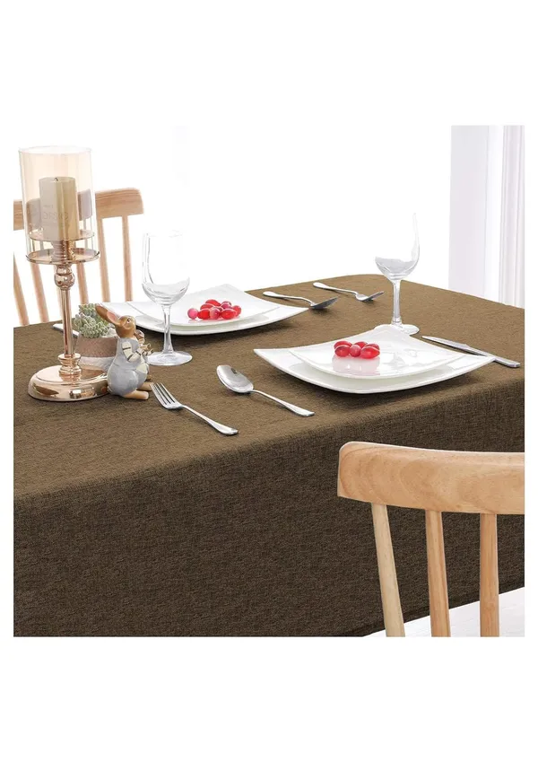 Washable_Jute_Fabric_Solid_Square_Table_Cover_Heat_Resistant_Table_Cover_for_Home,_Restaurant_Table/Dining_Table_2_Seater_40_x_40_inches