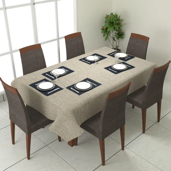 Washable_Jute_Fabric_Solid_Square_Table_Cover_Heat_Resistant_Table_Cover_for_Home,_Restaurant_Table/Dining_Table_6_Seater_50_x_75_inches