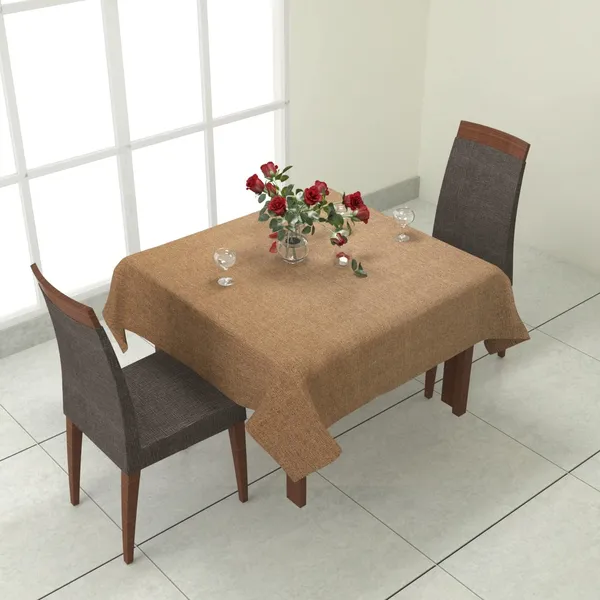 Washable_Jute_Fabric_Solid_Square_Table_Cover_Heat_Resistant_Table_Cover_for_Home,_Restaurant_Table/Dining_Table_2_Seater_40_x_40_inches