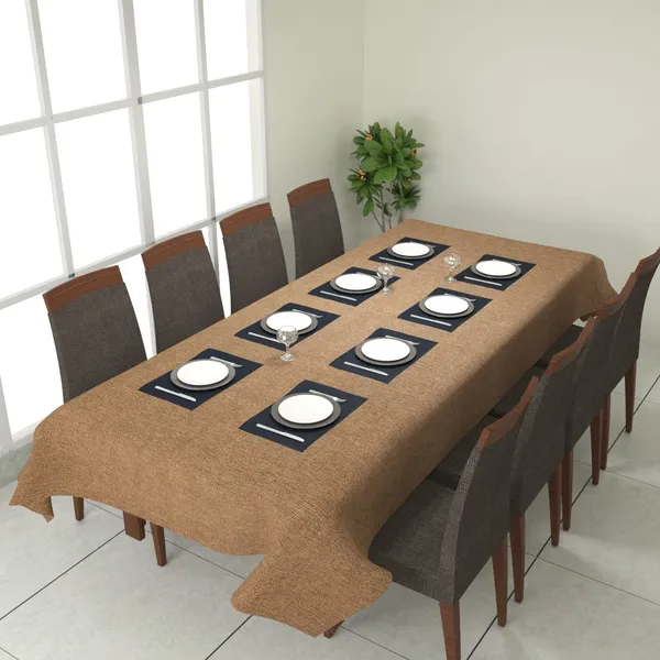 Washable_Jute_Fabric_Solid_Square_Table_Cover_Heat_Resistant_Table_Cover_for_Home,_Restaurant_Table/Dining_Table_8_Seater_50_x_110_inches