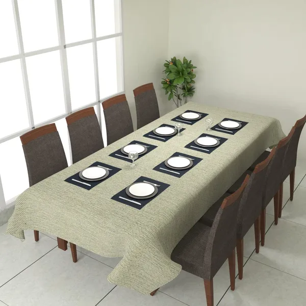 Washable_Jute_Fabric_Solid_Square_Table_Cover_Heat_Resistant_Table_Cover_for_Home,_Restaurant_Table/Dining_Table_8_Seater_50_x_110_inches