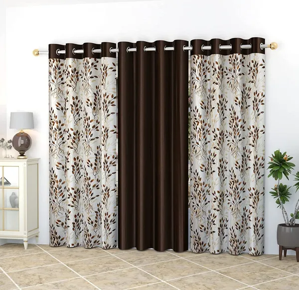 Polyester_Curtain_Set_with_Floral_Print_Suitable_for_Living_Room,_Bedroom,_Offices_Curtain_(Set_of_3)