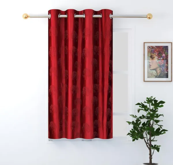 Heavy_Crush_Floral_Design_Tree_Design_Punching_Curtains_for_Living_Room