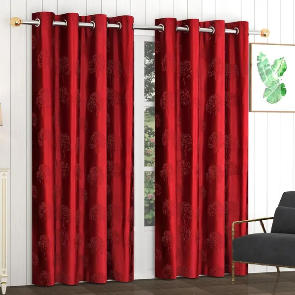 Heavy_Crush_Floral_Design_Tree_Design_Punching_Curtains_for_Living_Room