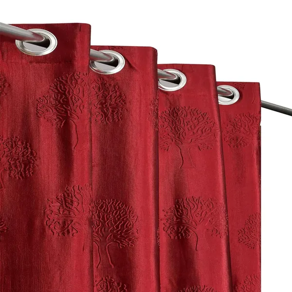 Heavy_Crush_Floral_Design_Tree_Design_Punching_Curtains_for_Living_Room