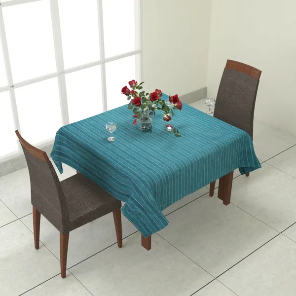 Washable_Jute_Fabric_Stripe_Square_Table_Cover_Heat_Resistant_Table_Cover_for_Kitchen_Table/Dining_Table_2_Seater_Size_50x50_Inches