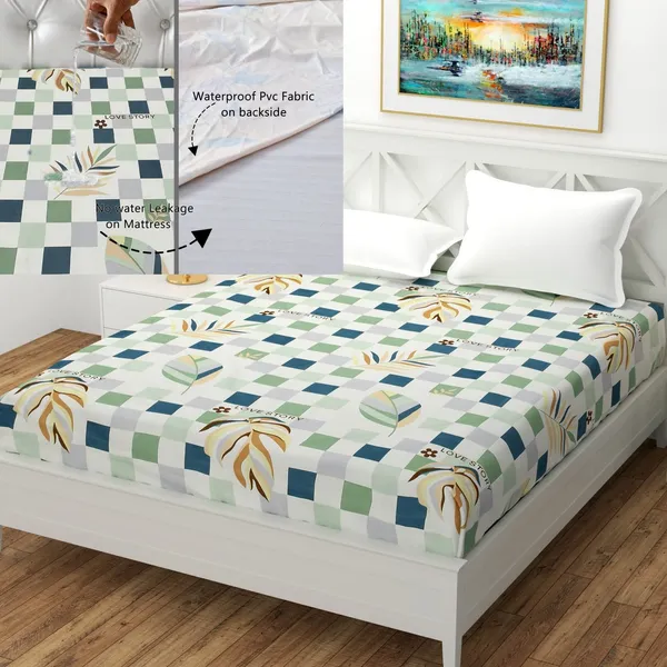 Printed_Premium_Ultra_Soft_Waterproof_Mattress_Protector_As_Bedsheet,_Breathable_Mattresses_Cover_with_2_Matching_PillowCover_(78x36_inch,_6.5x3_feet_Royal__Pack_of_3)
