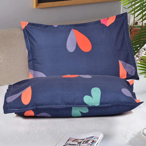 Fitted_Bedsheet_Elastic_Fitted_Bedsheets_with_Cotton_Feel_PREMIUM_GLACE_COTTON_King_Bedsheet_for_Double_Bed_Elastic_Fitted_1_Double_Bedsheet_with_2_Pillow_Covers_(_CREAM)_Size_72_x_78_x_8_inch