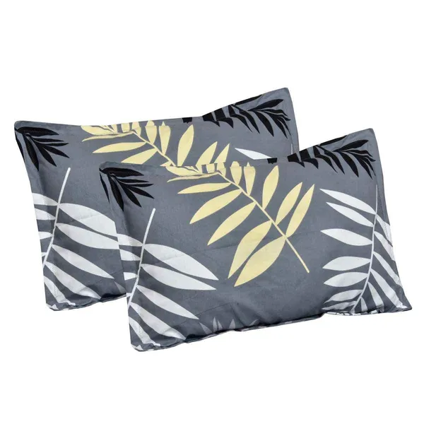 Fitted_Bedsheet_Elastic_Fitted_Bedsheets_with_Cotton_Feel_PREMIUM_GLACE_COTTON_Queen_Bedsheet_for_Double_Bed_Elastic_Fitted_1_Double_Bedsheet_with_2_Pillow_Covers_(_)_Size_72_x_60_x_8_inch