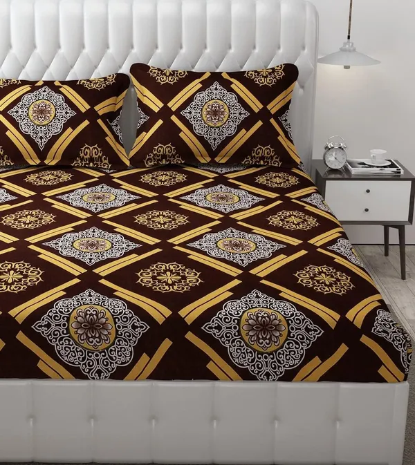 King_Size,_Microfiber_Bed_Sheet_for_Double_Bed,_Floral_Design_Bed_Spread_with_2_Pillow_Covers,_Wrinkle_Free_HypoAllergenic_Bedsheets/Bedcover_(90x95_DMAS)