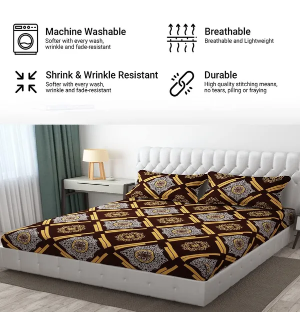 King_Size,_Microfiber_Bed_Sheet_for_Double_Bed,_Floral_Design_Bed_Spread_with_2_Pillow_Covers,_Wrinkle_Free_HypoAllergenic_Bedsheets/Bedcover_(90x95_DMAS)