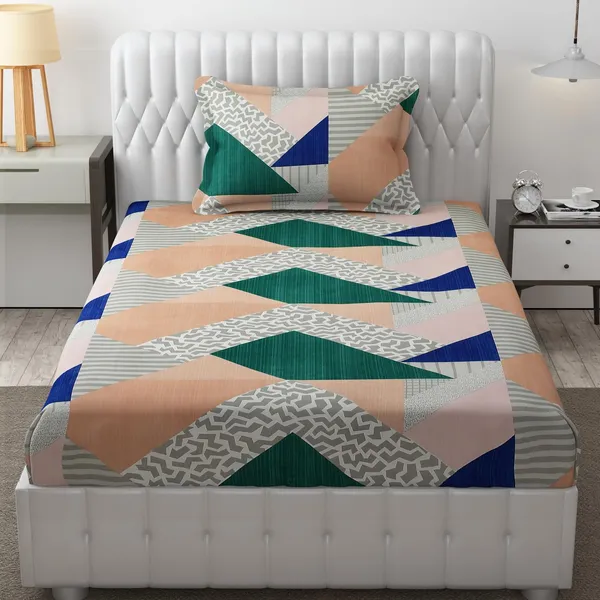 King_Size,_Microfiber_Bed_Sheet_for_Single_Bed,_Floral_Design_Bed_Spread_with_1_Pillow_Covers,_Wrinkle_Free_HypoAllergenic_Bedsheets/Bedcover_(60x90_Trangle)