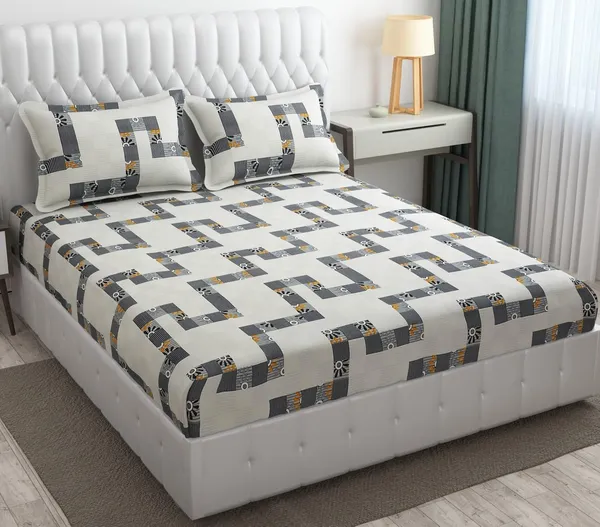 King_Size,_Microfiber_Bed_Sheet_for_Double_Bed,_Floral_Design_Bed_Spread_with_2_Pillow_Covers,_Wrinkle_Free_HypoAllergenic_Bedsheets/Bedcover_(90x95_Box)