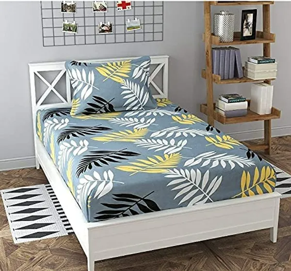 Plain_bedsheet_1_Single_Bedsheet_with_1_Pillow_Cover_Size_60_inch_x_90_inch