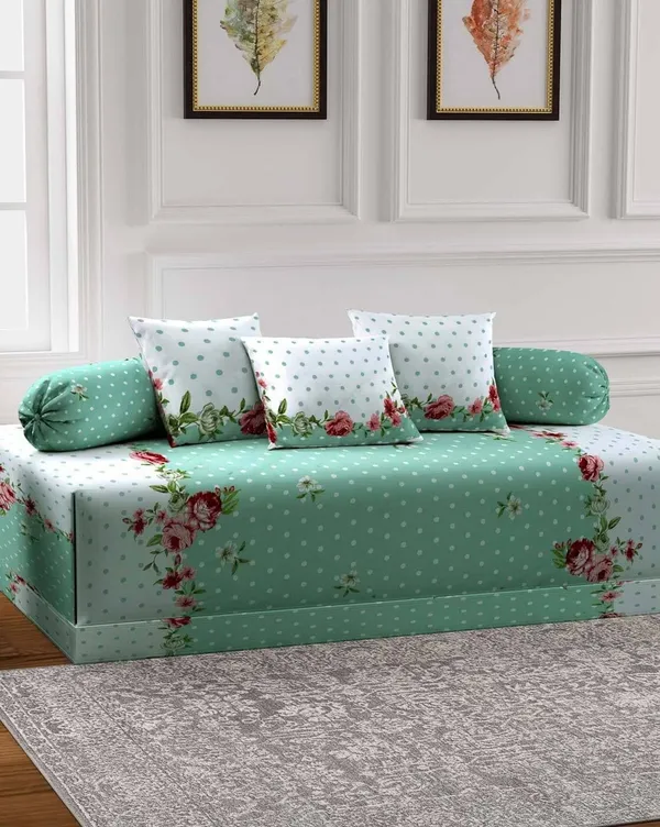 Beautiful_Solid_Satin_Stripe_Diwan_Set_Covers_8_Pieces_Designer_Printed_Standard_Diwan_Set_with_1_Single_Bedsheet_Size_60X90_5_Cushions_Covers_and_2_Bolster_Covers