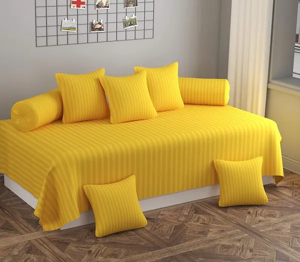 Beautiful_Solid_Satin_Stripe_Diwan_Set_Covers_8_Pieces_Designer_Printed_Standard_Diwan_Set_with_1_Single_Bedsheet_Size_60X90_5_Cushions_Covers_and_2_Bolster_Covers