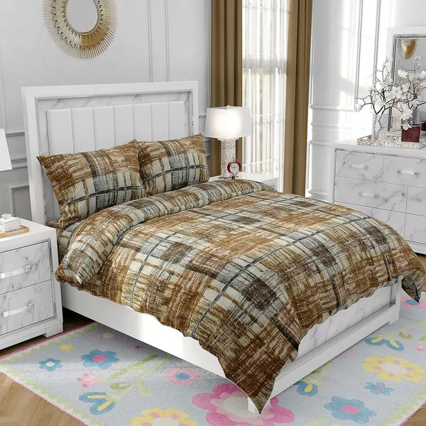 Beautiful_Check_Printed_Heavy_Quality_bedsheet_1_Double_Bedsheet_with_2_Pillow_Covers_Size_108_inch_x_108_inch