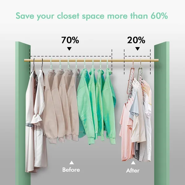 Premium_Magic_Cloth_Hanger_For_Wardrobe_With_9-Holes_|_Wardrobe_Organizer/Closet_Space_Saver_|_Smart_Hanger_-Pack_Of_5_(Multi-Color)