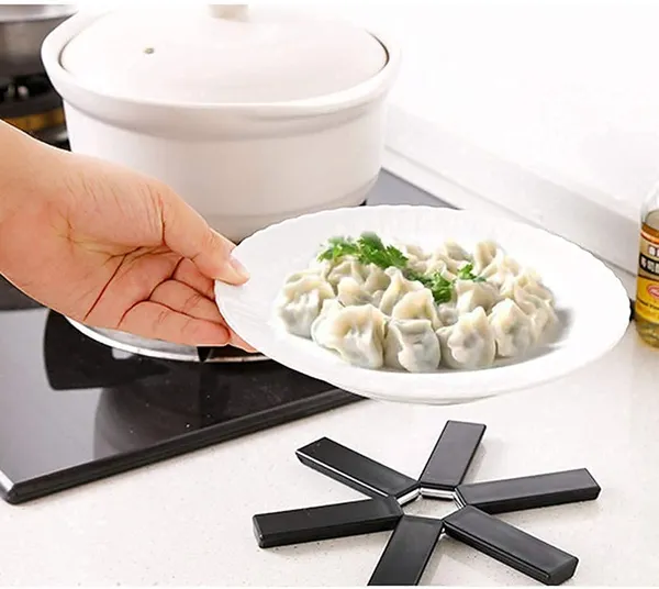 Flower_Design_Heat_Resistant_Foldable_Non-Slip_Pan_Holder